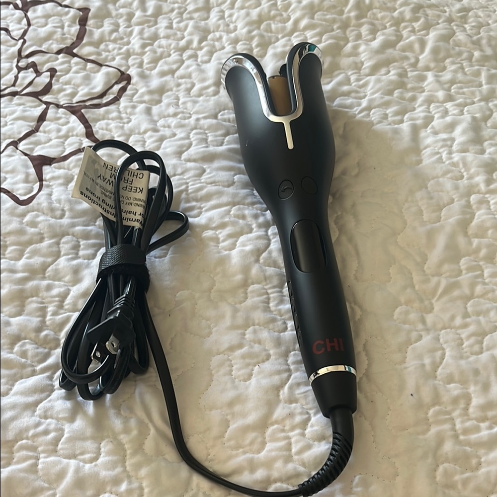 CHI Matte Black Rotating Curler